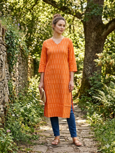 POCHAMPALLY IKKAT COTTON KURTIS 0576