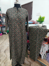 IKKAT AND BATIK PRINTED FLEX COTTON CORD SETS 0510