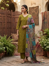 RAW SILK SALWAR SETS 0644