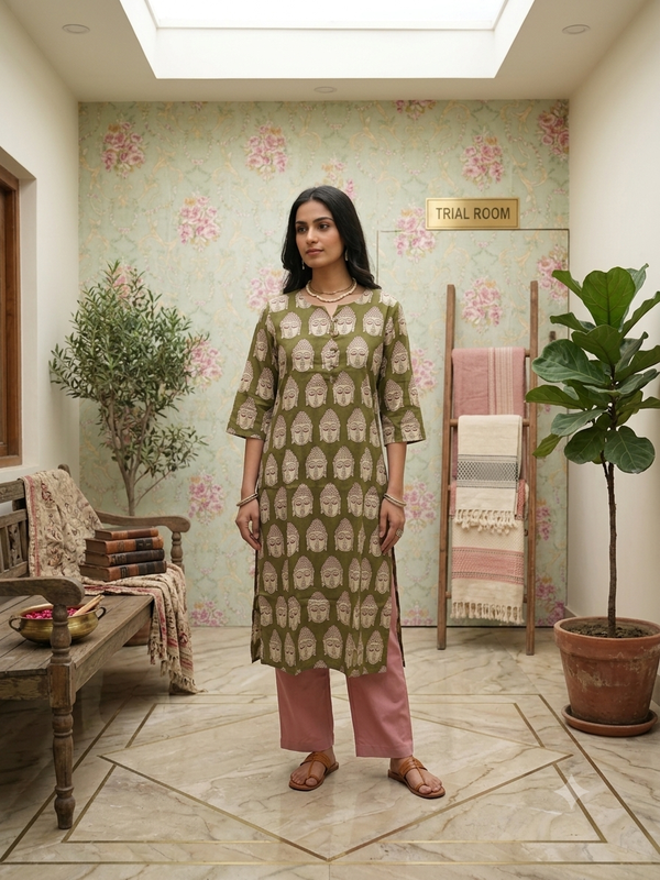 SOFT COTTON KURTIS 0577