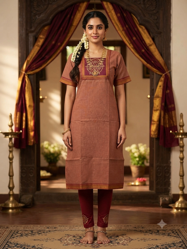 MANGALGIRI COTTON KURTIS 0648