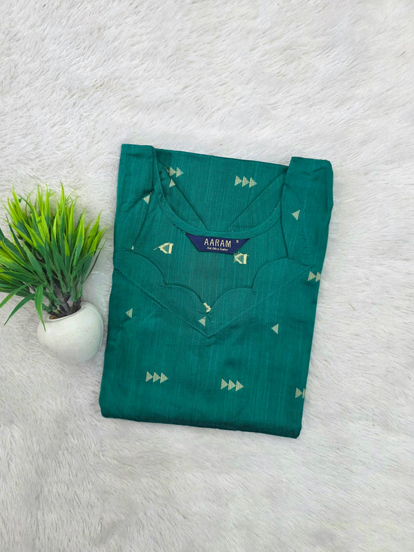 RAW SILK KURTIS 0609