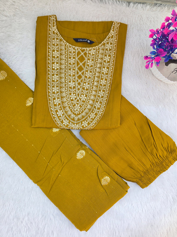 PREMIUM VATICAN SILK 3 PCS SALWAR SETS 0522