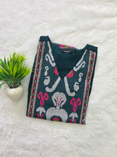 KALAMKARI THEMED BERLIN SILK KURTIS 0615