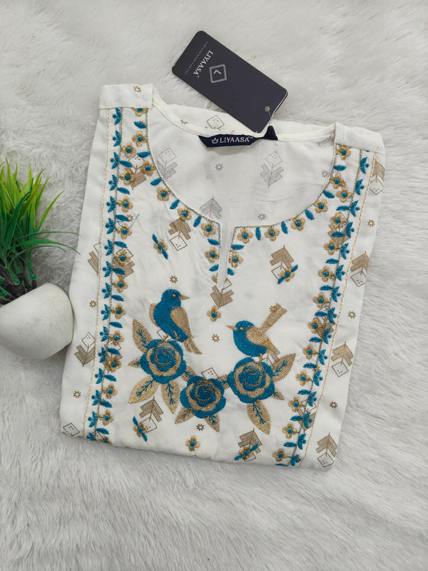 EMBROIDERY OFFICE /COLLEGE WEAR KURTIS 0456