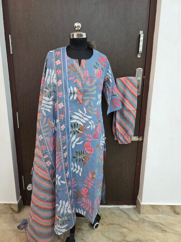 PREMIUM CAMBRIC COTTON SALWAR SETS 0567