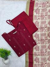 RAW SILK SALWAR SETS 0644