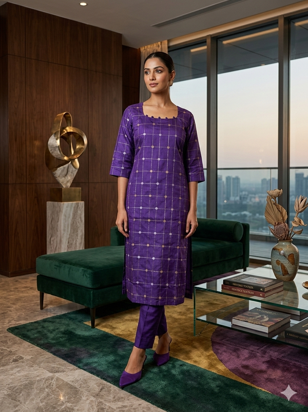 RAW SILK CORD SETS 0531