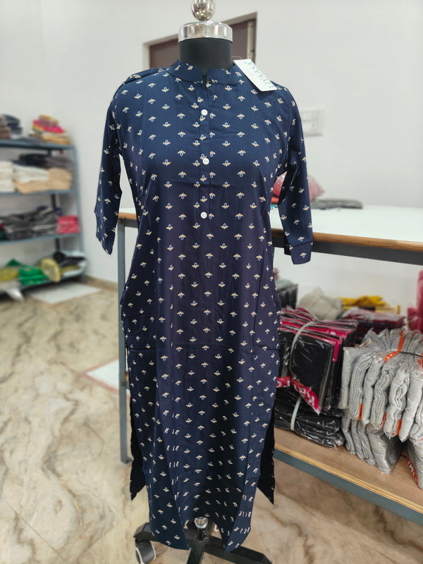 OFFICE WEAR LONG LENGTH KURTIS 0488 (44 LENGTH)