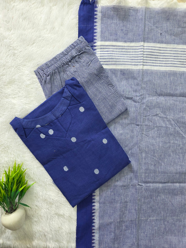 PREMIUM HANDLOOM COTTON SALWAR SETS 0444