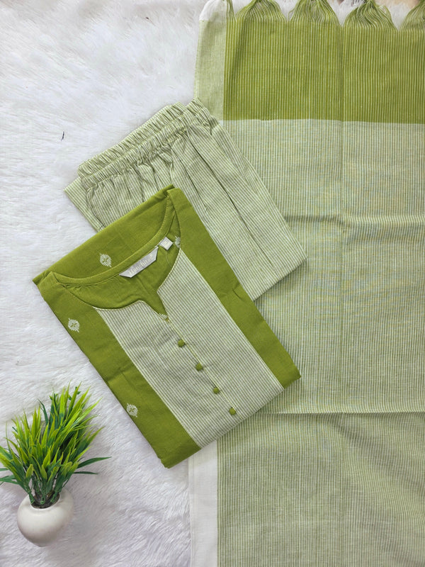 PREMIUM HANDLOOM COTTON SALWAR SETS 0444