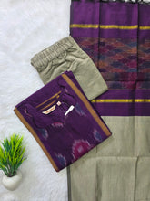 PURE HANDLOOM POCHAMPALLY IKKAT SILK SALWAR SETS 0555