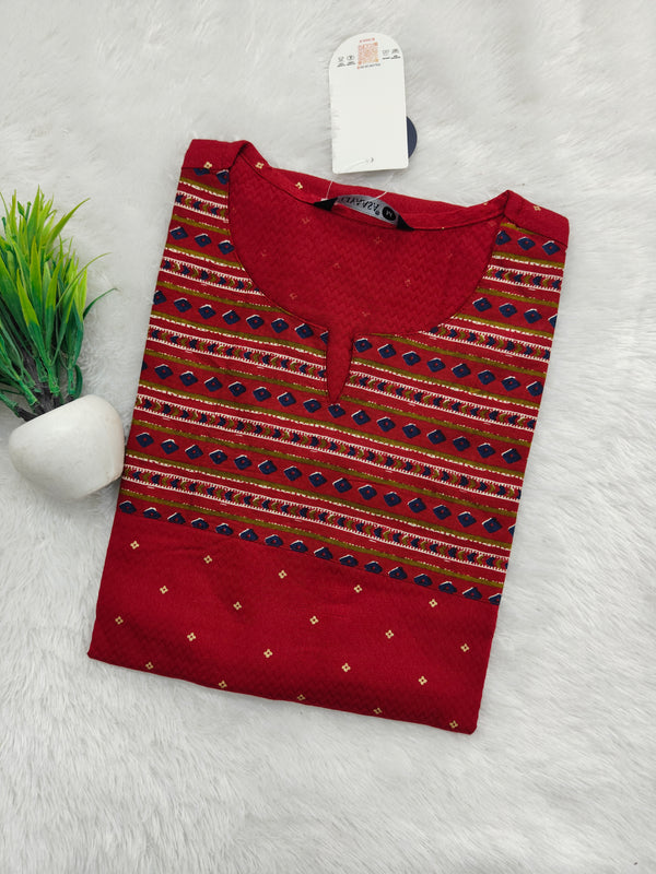 EMBROIDERY OFFICE /COLLEGE WEAR KURTIS 0456