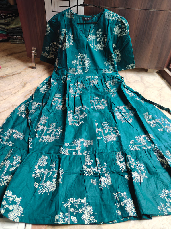 COTTON MAXI DRESS 0550