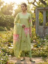 PREMIUM TUSSAR SILK KURTI +DUPPATTA 0569