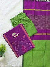PURE HANDLOOM POCHAMPALLY IKKAT SILK SALWAR SETS 0555