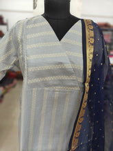 PREMIUM BANARASI SILK KURTI WITH DUPATTA 0480