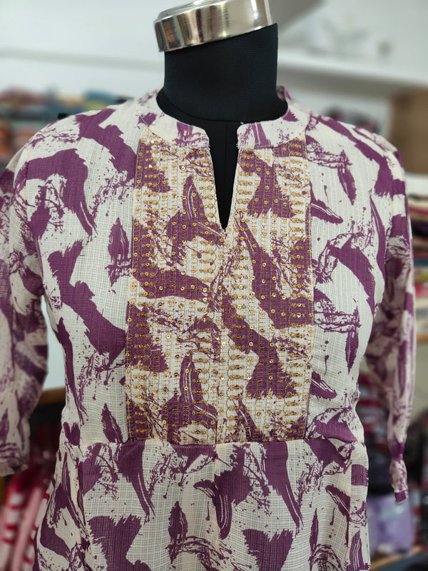 PREMIUM PANEL CUT KOTTA UMBRELLA KURTIS 0475