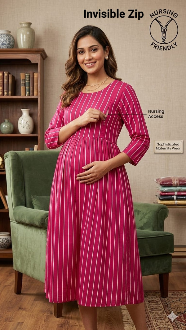 INVISIBLE ZIP FEEDING/ MATERNITY WEAR 0579