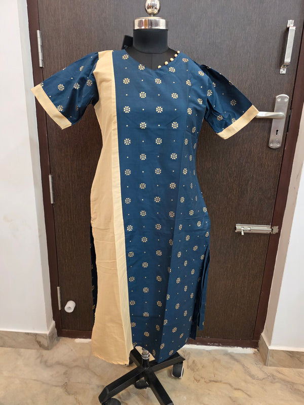 DUAL COMBO SILK KURTIS 0525