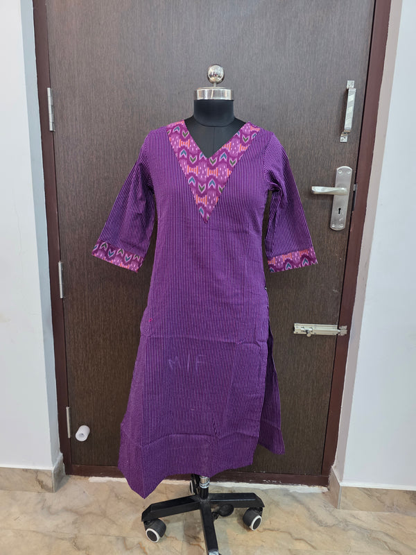 JAIPUR KANTHA COTTON KURTIS 0560