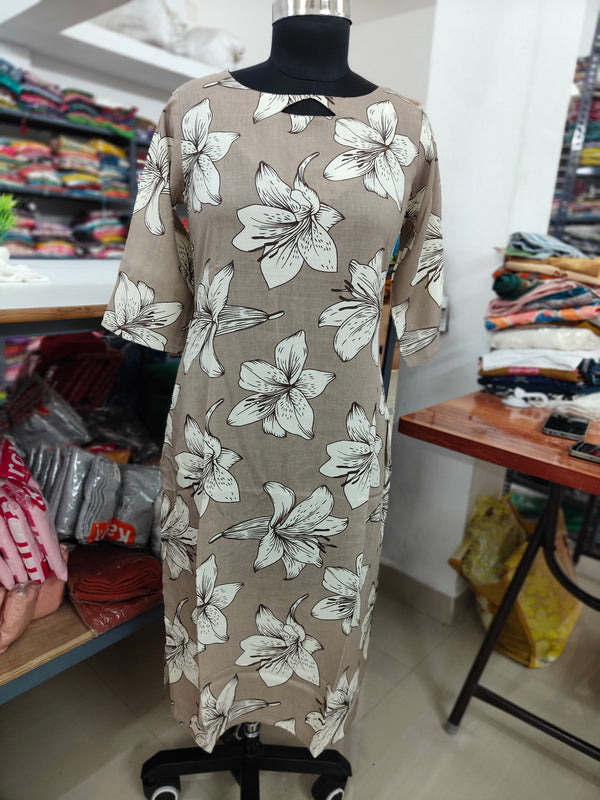 BUDGET FRIENDLY OFFICE/COLLEGE WEAR KURTIS 0500