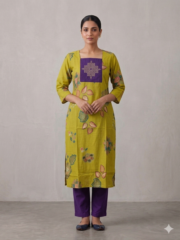 VATICAN SILK KOLAM CO-ORD SETS 0553