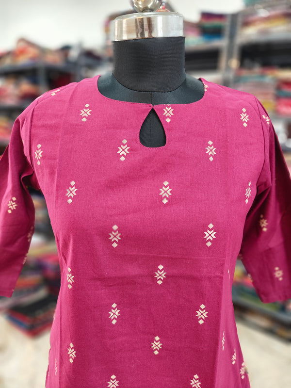 PREMIUM FLEX COTTON  KURTIS 0463