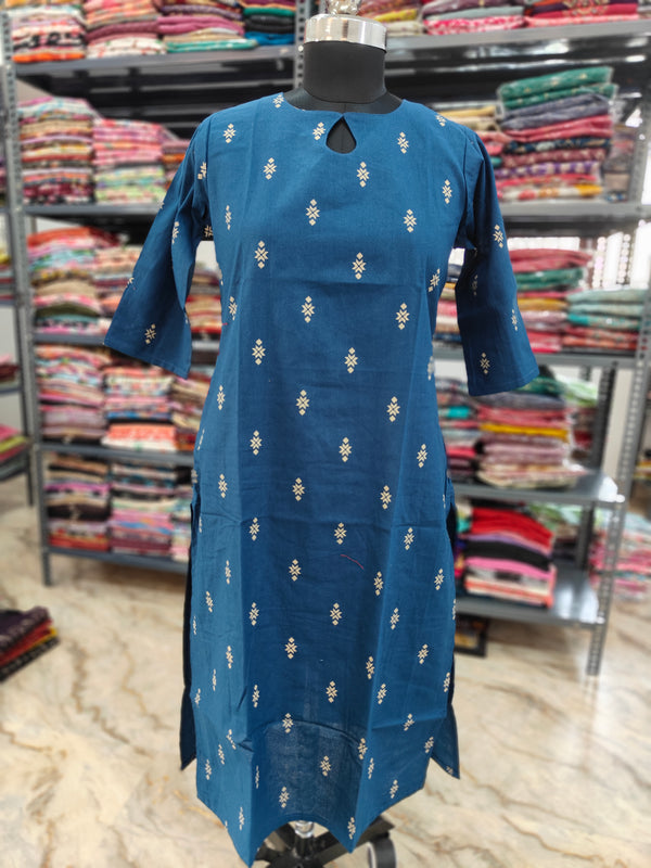 PREMIUM FLEX COTTON  KURTIS 0463