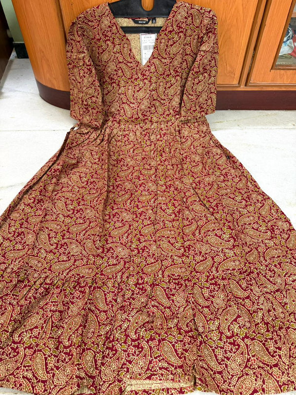 COTTON MAXI DRESS 0550
