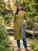 POCHAMPALLY IKKAT COTTON KURTIS 0576