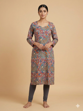 HAND PRINTED KALAMKARI KURTIS 0482