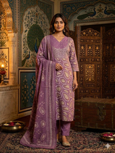 LILY PREMIUM VATICAN SILK ETHNIC SALWAR SET 0541