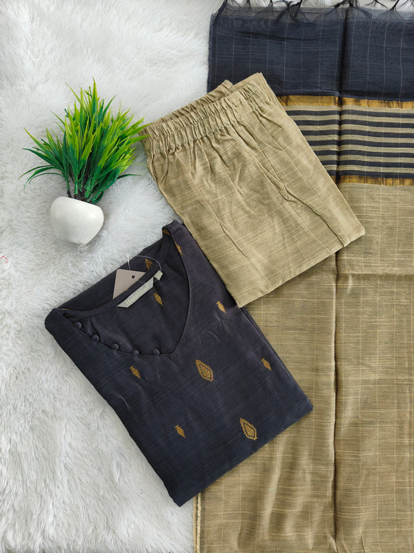 PREMIUM DUPION RAW SILK SALWAR SETS 2222