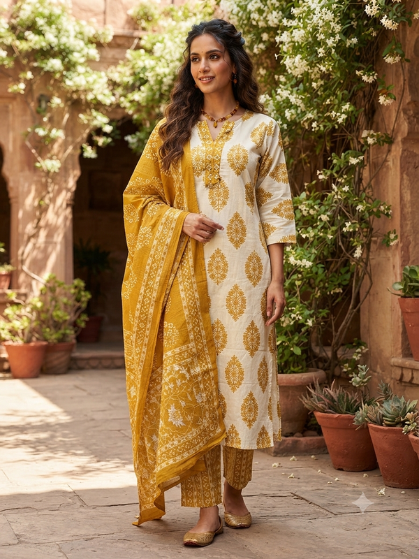 60*60 COTTON SALWAR SETS 0597