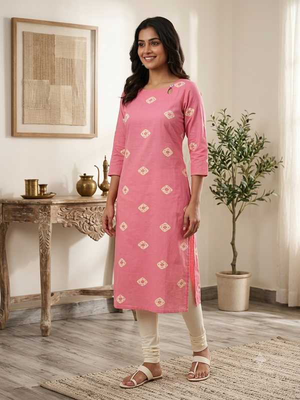 BUDGET FRIENDLY OFFICE/DAILY WEAR KURTIS 0580