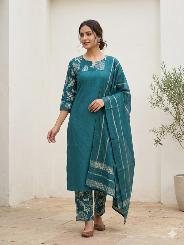 BUDGET FRIENDLY VATICAN SALWAR SETS /0566