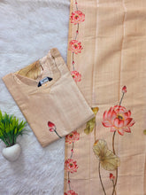 PREMIUM TUSSAR SILK KURTI +DUPPATTA 0569
