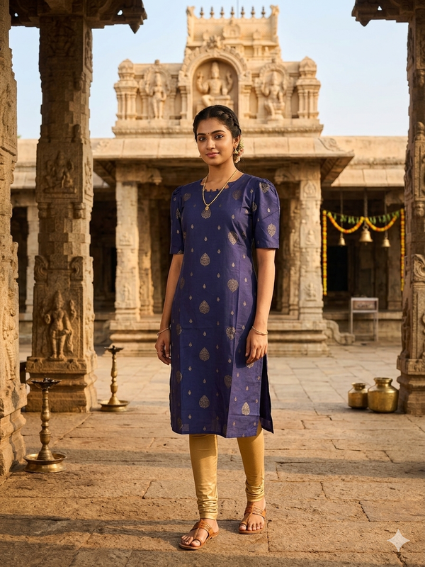 ETHNIC WEAR KURTIS 0583