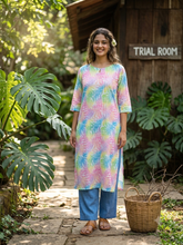 CANDY PREMIUM LINEN ZARI KURTIS 0515