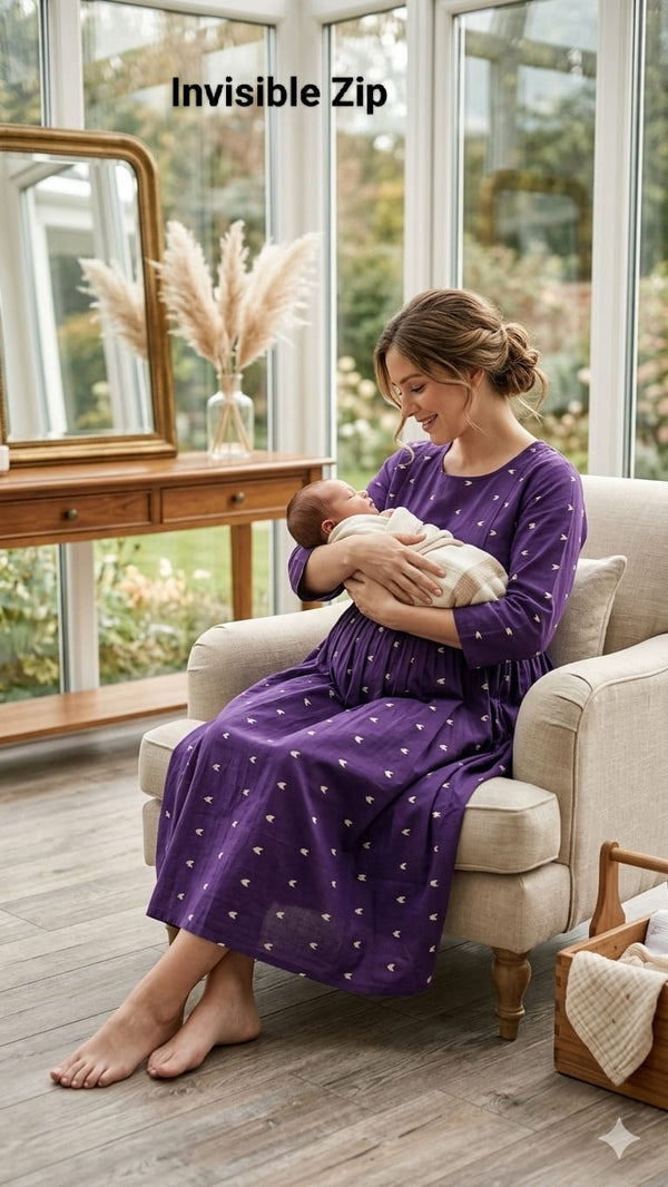 INVISIBLE ZIP FEEDING/ MATERNITY WEAR 0579
