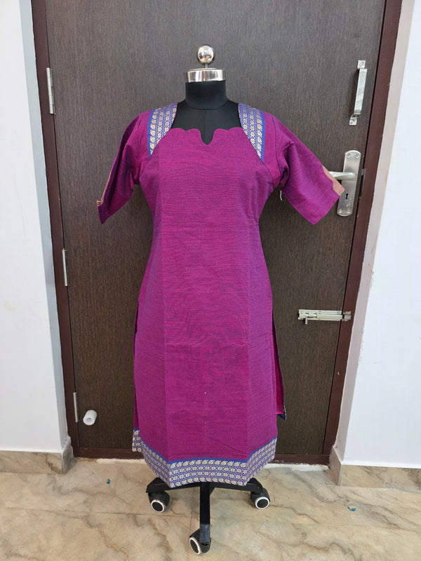 TRADITIONAL MANGALGIRI COTTON KURTIS 0568