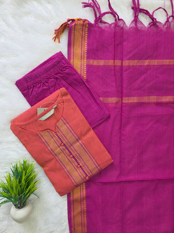 PREMIUM MANGALGIRI COTTON SALWAR SETS 0222