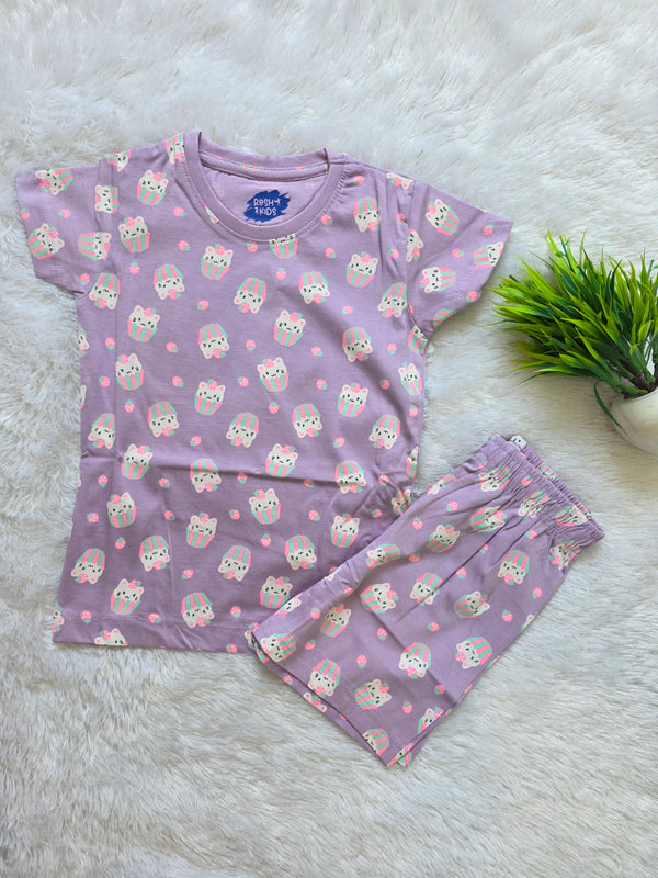 KIDS GIRLS TSHIRT + SHORTS SETS