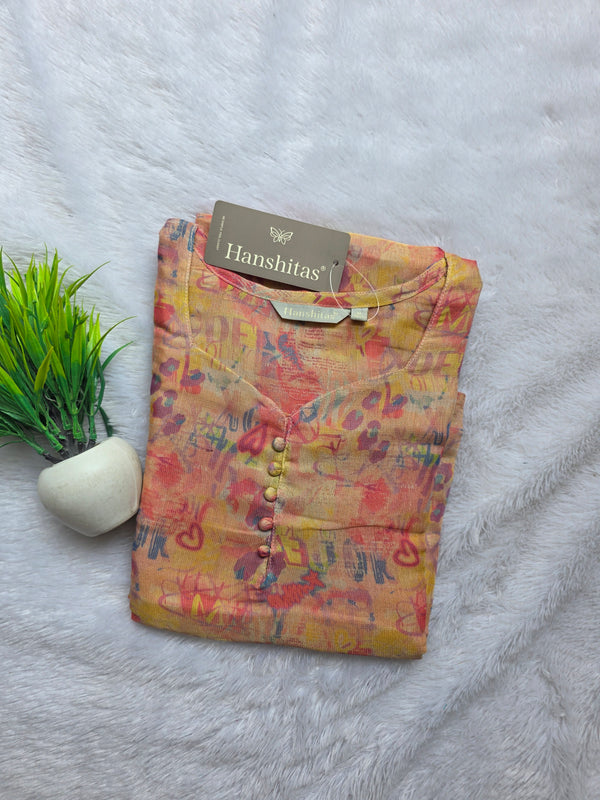 BUDGET FRIENDLY TISSUE KURTIS 0472