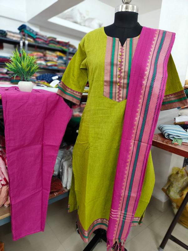 PREMIUM MANGALGIRI COTTON SALWAR SETS 0483