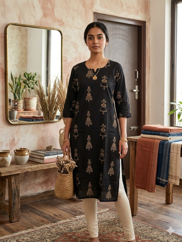 SOFT COTTON KURTIS 0577