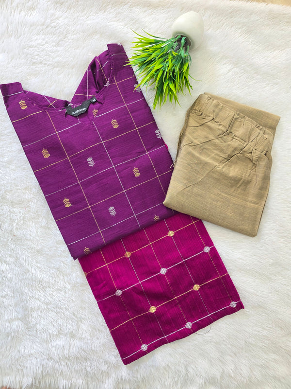 RAW SILK CO-ORD SETS 0531