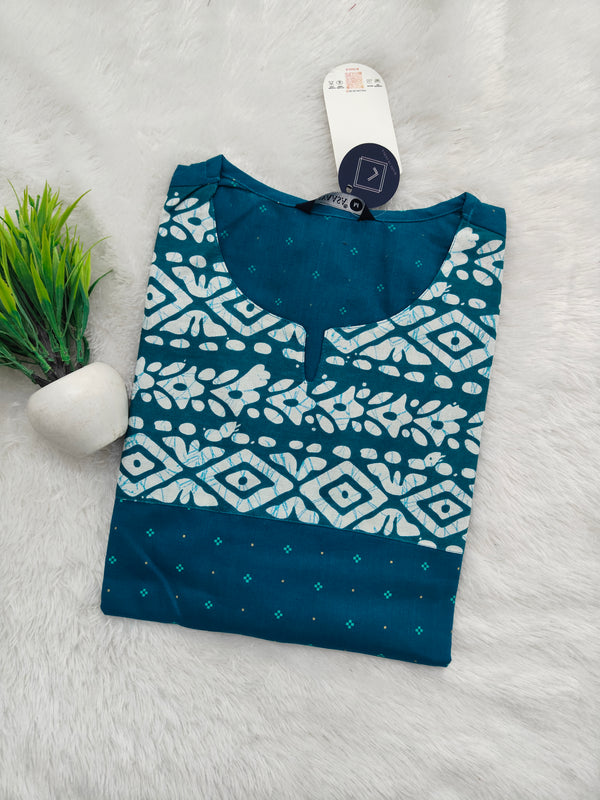 EMBROIDERY OFFICE /COLLEGE WEAR KURTIS 0456