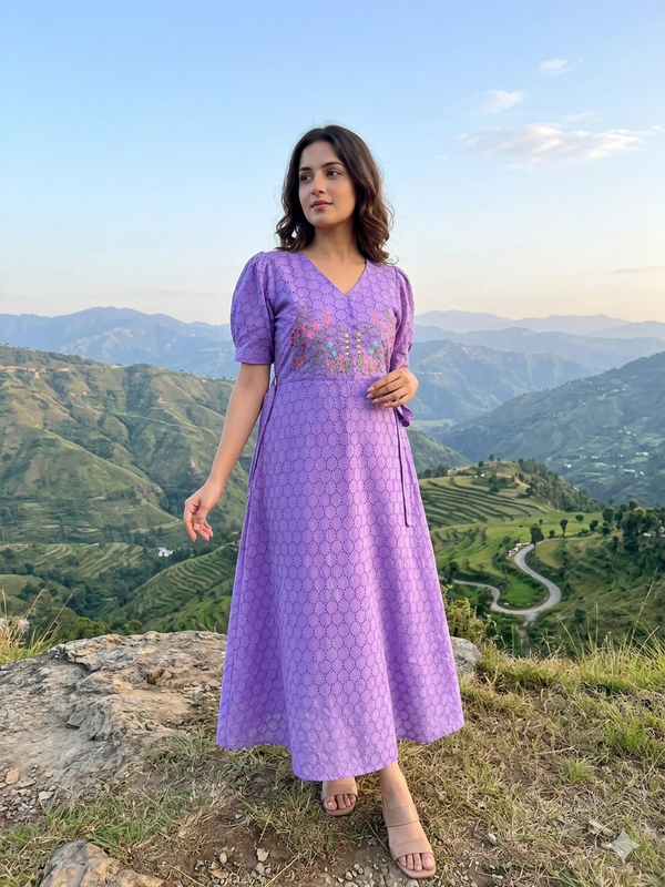 HAKOBA COTTON DRESS 0573